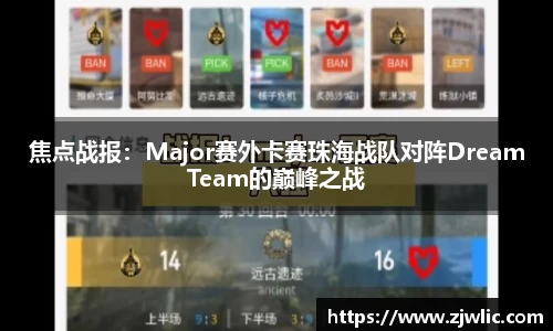 焦点战报：Major赛外卡赛珠海战队对阵DreamTeam的巅峰之战